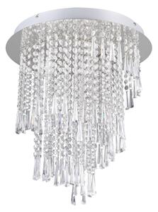 Lampa sufitowa LED w kolorze srebra ø 45 cm Pomp – Reality