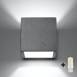 Brilagi Brilagi - LED Kinkiet MURO 1xG9/3,5W/230V beton BG0540
