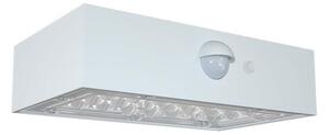 V-Tac LED Kinkiet solarny z czujnikiem LED/3W/3,7V 3000K/4000K IP65 biały VT1517