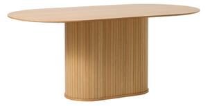 Stół z blatem w dekorze dębu 95x180 cm Nola – Unique Furniture