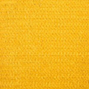 Żagiel przeciwsłoneczny, 160 g/m², żółty, 2,5x4,5 m, hdpe
