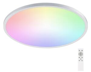 Aigostar B.V. Aigostar-LED RGB Ściemnialne oświetlenie łazienkowe LED/24W/230V śr. 42cm IP44+pilot AI0546