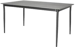 Aluminiowy stół na taras Bosano 150 cm czarny