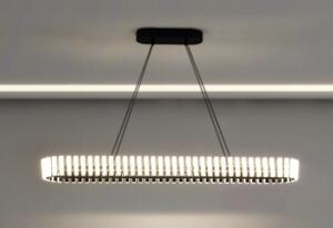 Klavia 90 Long - Nowoczesna Lampa LED do jadalni Czarny 90 cm