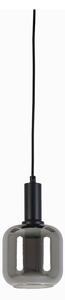 Szara lampa sufitowa z szklanym kloszem ø 21 cm Lekar – Light & Living