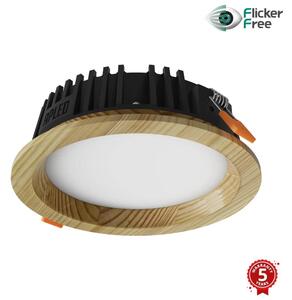 APLED APLED - LED Oświetlenie RONDO WOODLINE LED/6W/230V 3000K śr. 15 cm sosna solidne drewno AP0182
