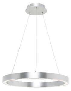 Lampa wisząca LED srebrna CARLO 50 cm - outlet