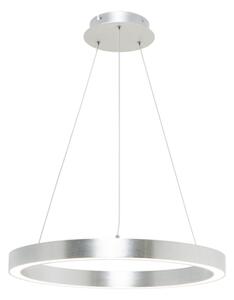 Lampa wisząca LED srebrna CARLO 50 cm - outlet