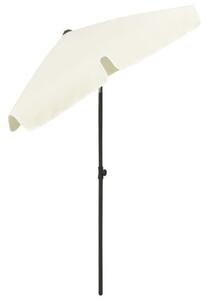 Parasol plażowy, piaskowy żółty, 180x120 cm