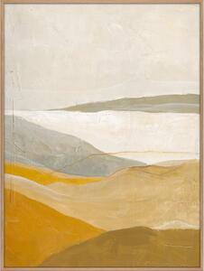 Ręcznie malowany obraz 90x120 cm Yellow Field – Malerifabrikken