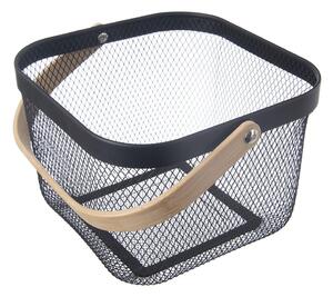 Metalowy koszyk druciany 24,5x24,5x30 cm Radka – Orion