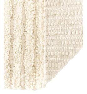 Ręcznie tkany dywan z wełny z wypukłą strukturą Octavia