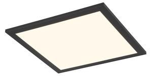 Czarna lampa sufitowa LED 29.5x29.5 cm Beta – Reality