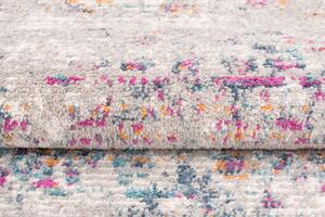 Szaro kolorowy dywan prostokątny retro - Ecaso 4X