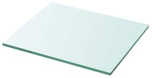 Szklany, bezbarwny panel, 30x25 cm