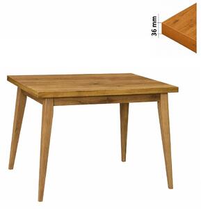 Stół 60x100 cm prostokątny nierozkładany, blat 3,6 cm, nogi Drewniane „ Trapezowe ” | ArtD Home