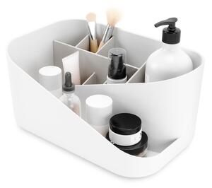 Biały plastikowy organizer łazienkowy na kosmetyki Glam – Umbra