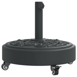 Podstawa do parasola, z kółkami, do słupków Ø38/48 mm, 27 kg