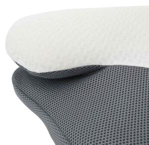 Ergonomiczna poduszka na szyjÄ z piankÄ pamiÄciowÄ - biaÅy design