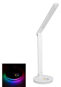 Platinet LED RGB Akumulatorowa lampa stołowa z funkcją power banku LED/12W/5V 2800-6000K biała PL0491