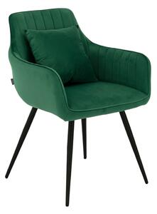 Krzesło do jadalni zielone DC-0082-2