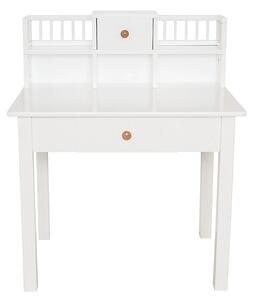 Białe drewniane biurko dla dzieci - Ogis
