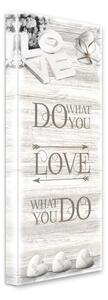 Obraz Styler Canvas Shabby Do What, 27x75 cm