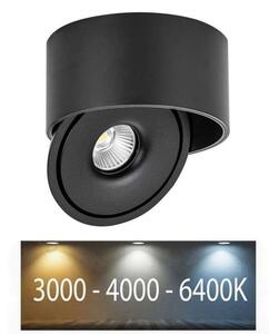 V-Tac LED Oświetlenie punktowe LED/20W/230V 3000/4000/6400K czarne VT1724