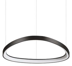 Ideal Lux Ideal Lux - LED Żyrandol na lince GEMINI LED/48W/230V śr. 61 cm czarny ID247267