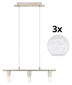 Eglo Eglo - LED Żyrandol na lince MY CHOICE 3xE14/4W/230V chrom/biały EG31118L