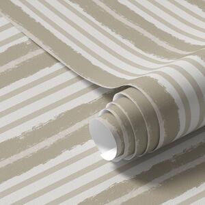 Tapety Teksturowane pionowe paski w kolorze beżowym i jasnoszarym, Tapety Geometryczne, Tapety w paski, a01268v3 : Uwalls.pl