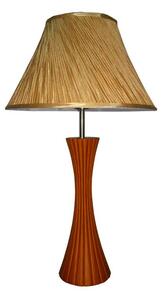 Prezent Lampa stołowa SIGLO wiśniowe drewno 27001