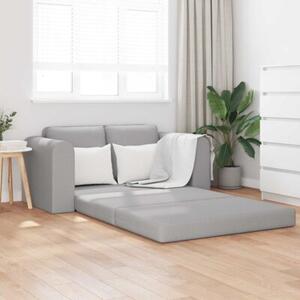 Sofa bed szary chmur 148 x 71 x 83 cm tkanina