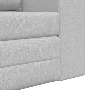 Sofa bed szary chmur 148 x 71 x 83 cm tkanina