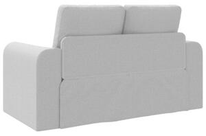 Sofa bed szary chmur 148 x 71 x 83 cm tkanina