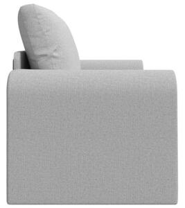 Sofa bed szary chmur 148 x 71 x 83 cm tkanina