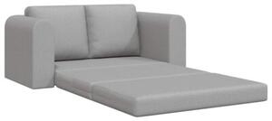 Sofa bed szary chmur 148 x 71 x 83 cm tkanina
