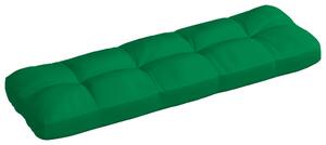 Poduszka na sofę z palet, zielona, 120x40x10 cm