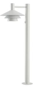 Zewnętrzna Lampa Lucande, Montaro, biały, aluminium, nowoczesny