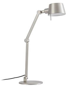 Lampa Stołowa Lucande, Silka, metaliczny, gabinet | pracownia, metal, nowoczesny