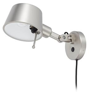 Lampa Ścienna Lucande, Silka, metaliczny, gabinet | pracownia, metal, nowoczesny