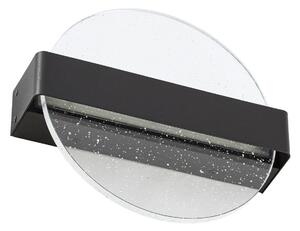 Zewnętrzna Lampa Lucande, Narkelo, ściemnialny, transparentny, szkło, design