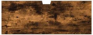 Szafka pod umywalkę, przydymiony dąb, 80x30x60 cm