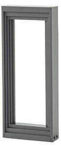Zewnętrzna Lampa Lucande, Ashkan, szary, metal, nowoczesny