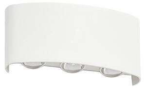 Zewnętrzna Lampa Lindby, Ithan, biały, taras, aluminium, nowoczesny