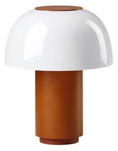 Pomarańczowa aluminiowa lampa stołowa LED ze ściemniaczem (wysokość 22 cm) Harvest – Zone