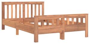 Rama łóżka z litego drewna tekowego, 120 x 200 cm