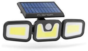 Phenom LED Naświetlacz solarny z czujnikiem 3xLED/3,3W/5V IP65 LC3341