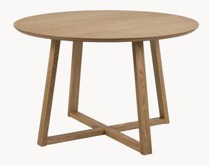 Okrągły stół do jadalni z drewna brzozowego Malika