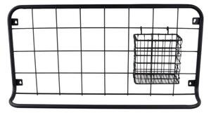 Czarny organizer ścienny PT LIVING Open Grid